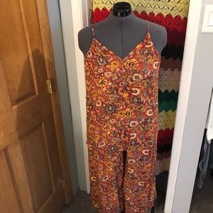 TARGET Floral jumpsuit